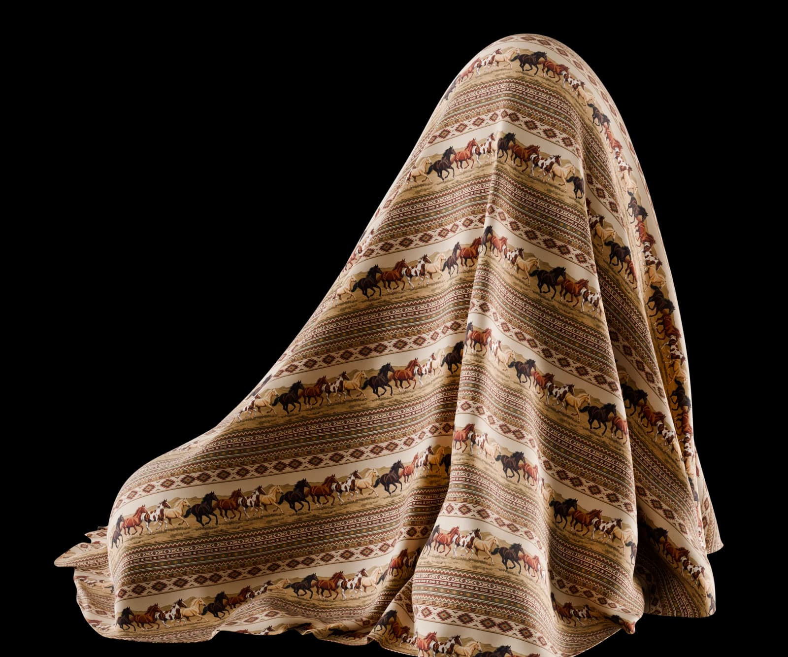 Horse Tapestry Upholstery render 4 of 5