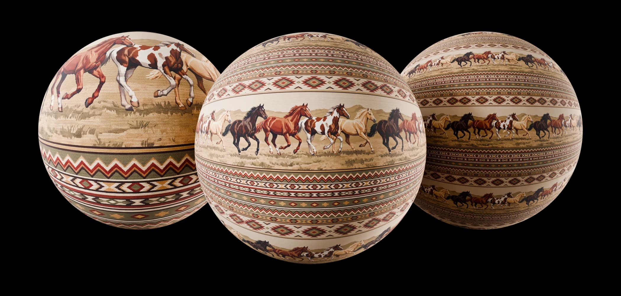 Horse Tapestry Upholstery render 1 of 5