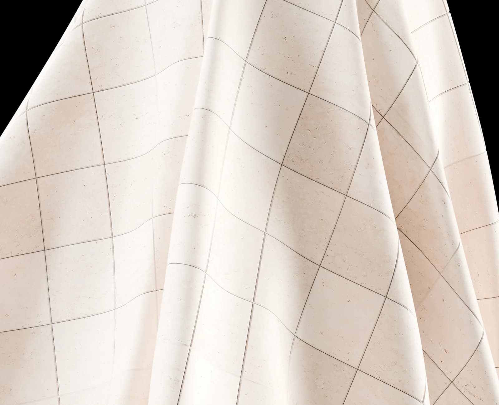Ivory travertine tiles 01 render 5 of 5