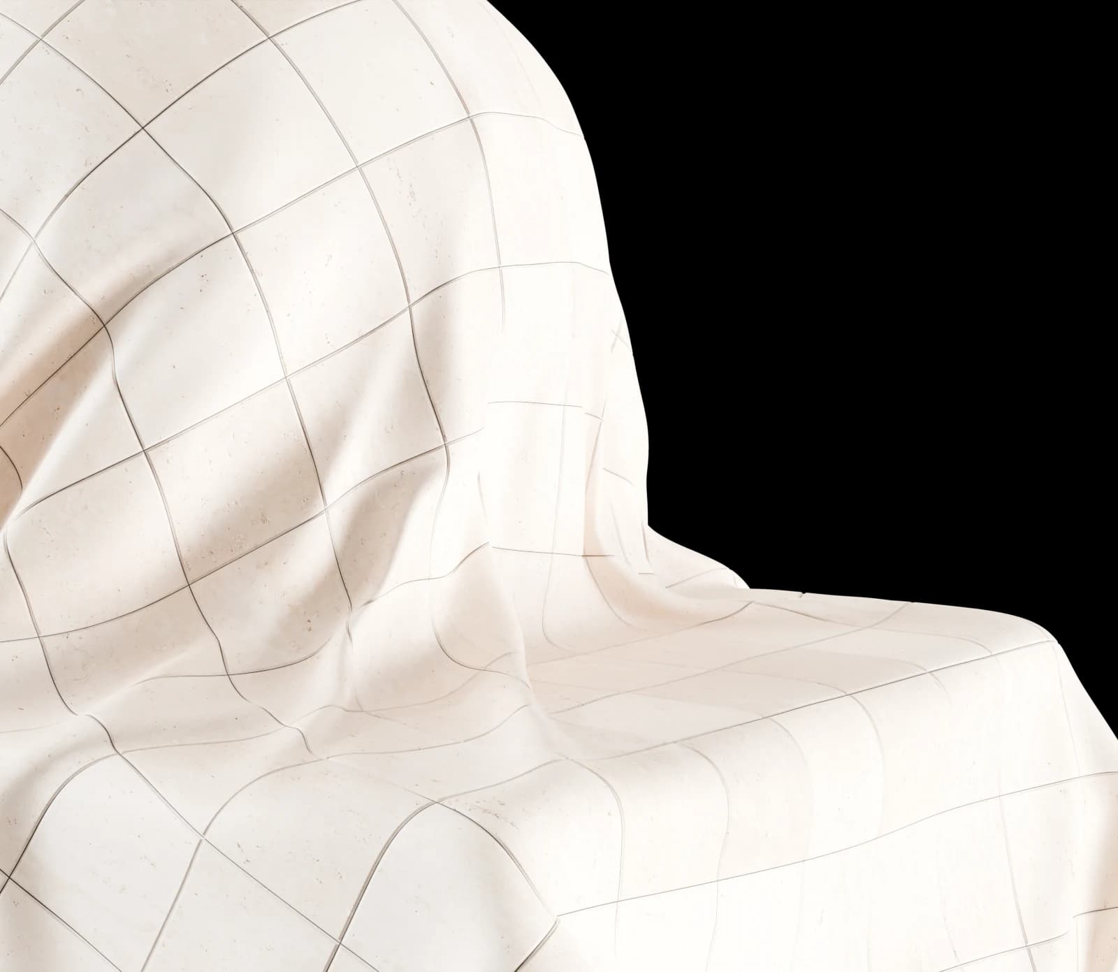 Ivory travertine tiles 01 render 3 of 5