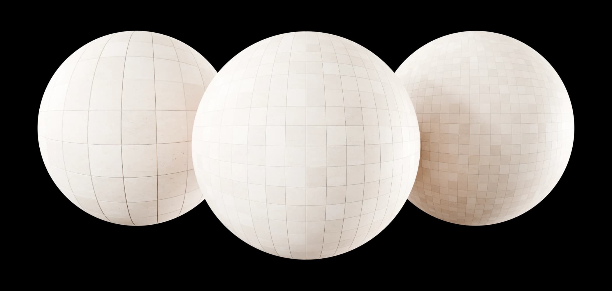Ivory travertine tiles 01 render 1 of 5