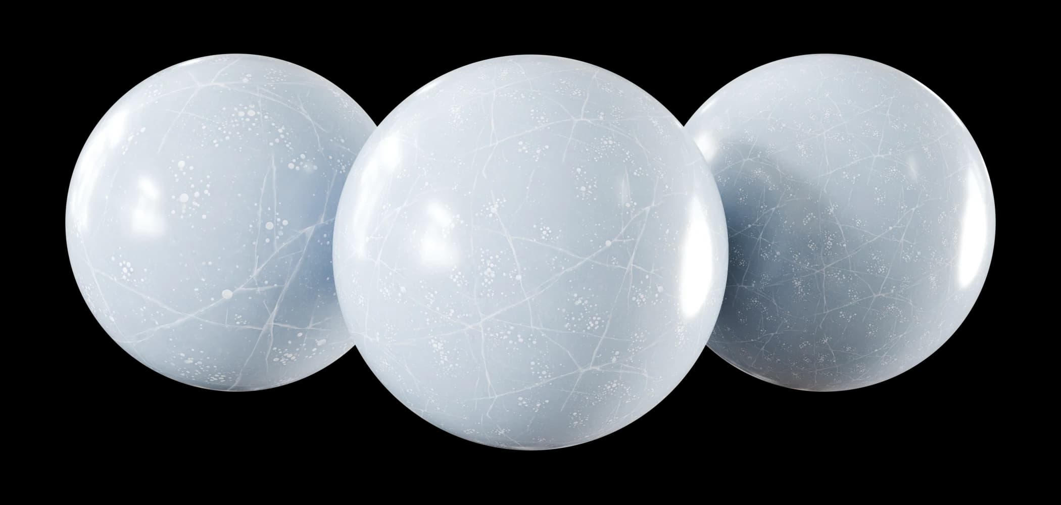 Lake ice with scattered trapped bubbles 02 render 1 of 5