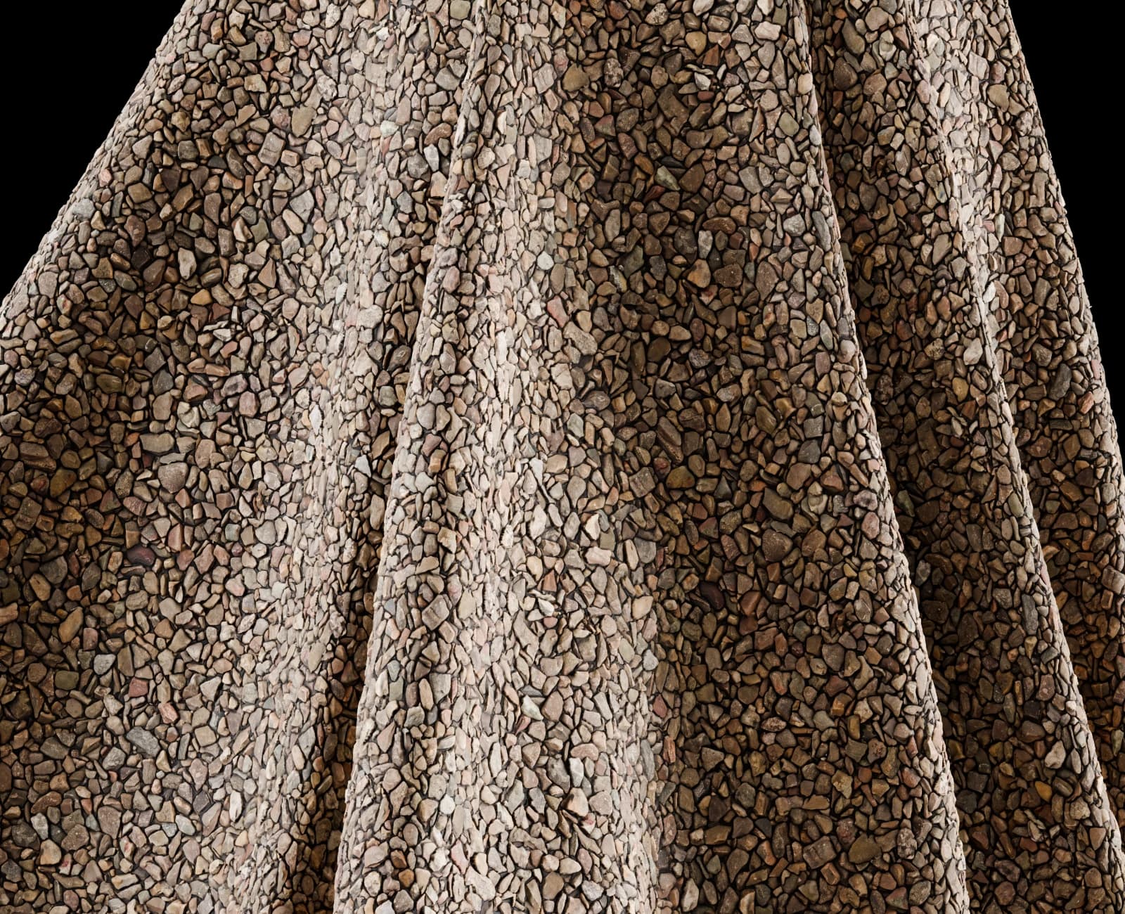Mixed fine gravel 02 render 5 of 5