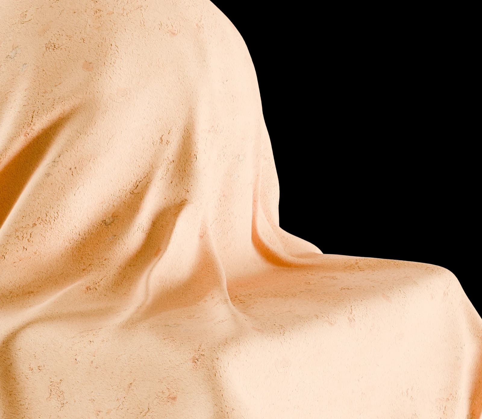 Ochre roughcast stucco 01 render 3 of 5