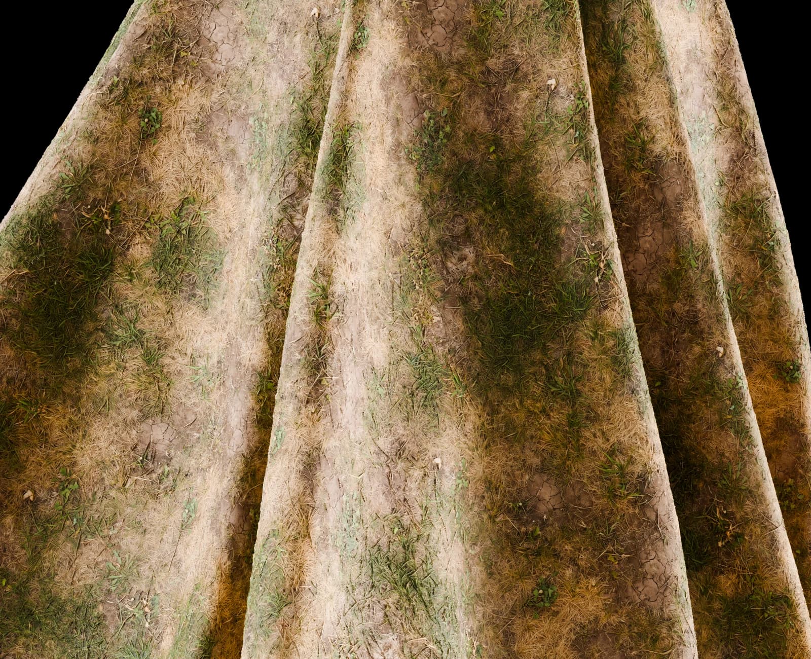 Patchy grass and earth 02 render 5 of 5