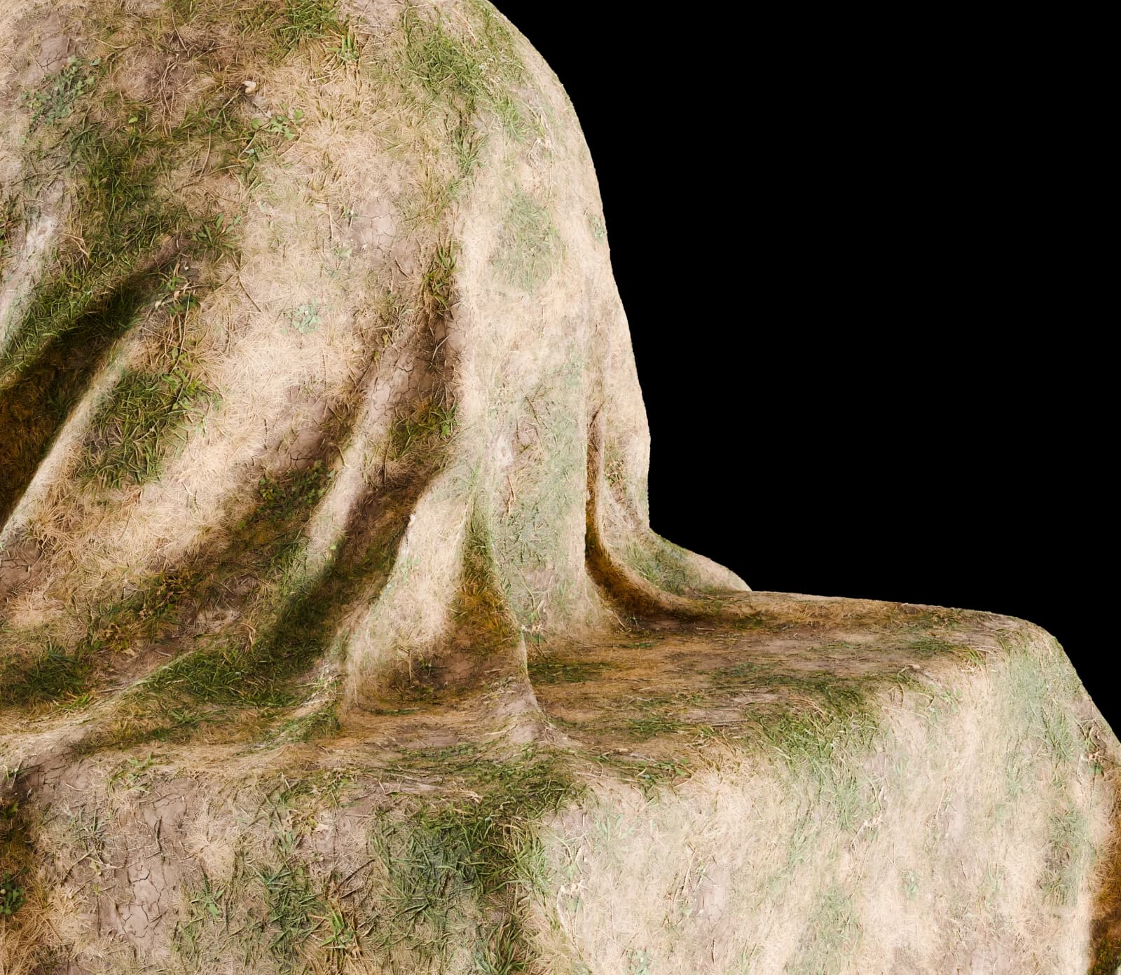 Patchy grass and earth 02 render 3 of 5