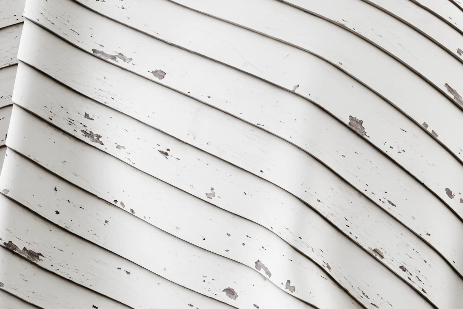 Peeling white-painted timber clapboard siding 02 render 2 of 5