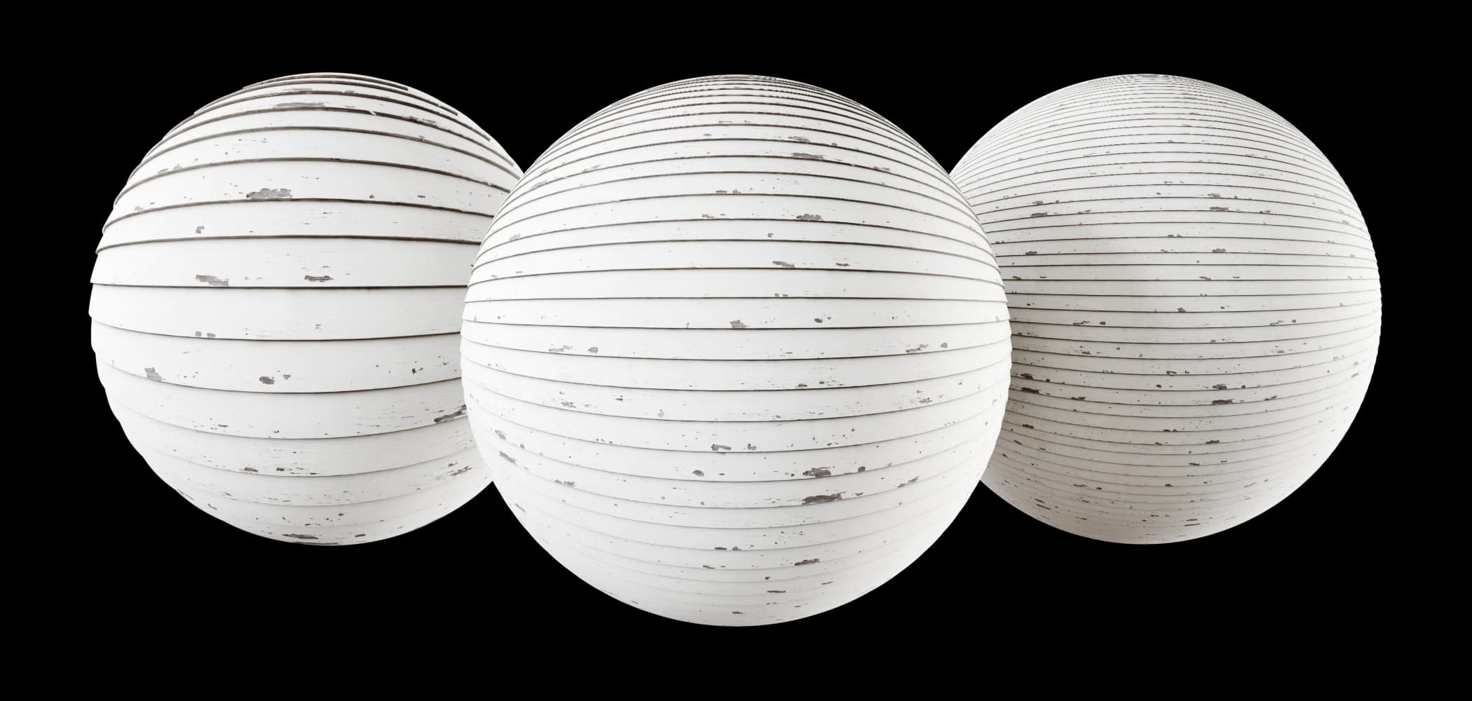 Peeling white-painted timber clapboard siding 02 render 1 of 5
