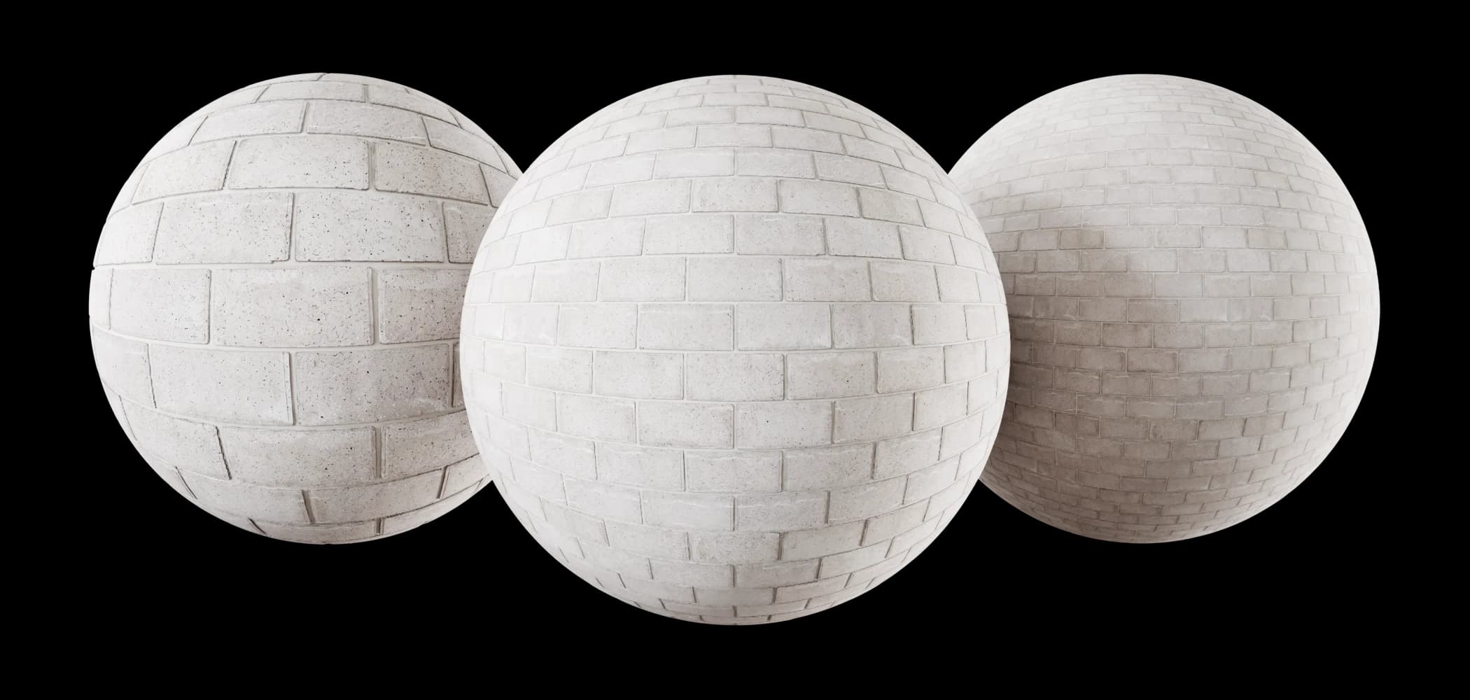 Porous grey concrete block masonry 01 render 1 of 5