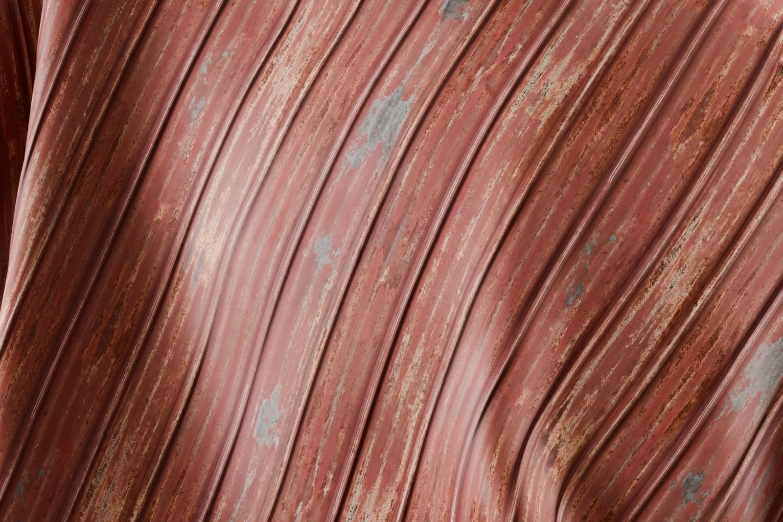 Rust-red corrugated roof 02 render 2 of 5