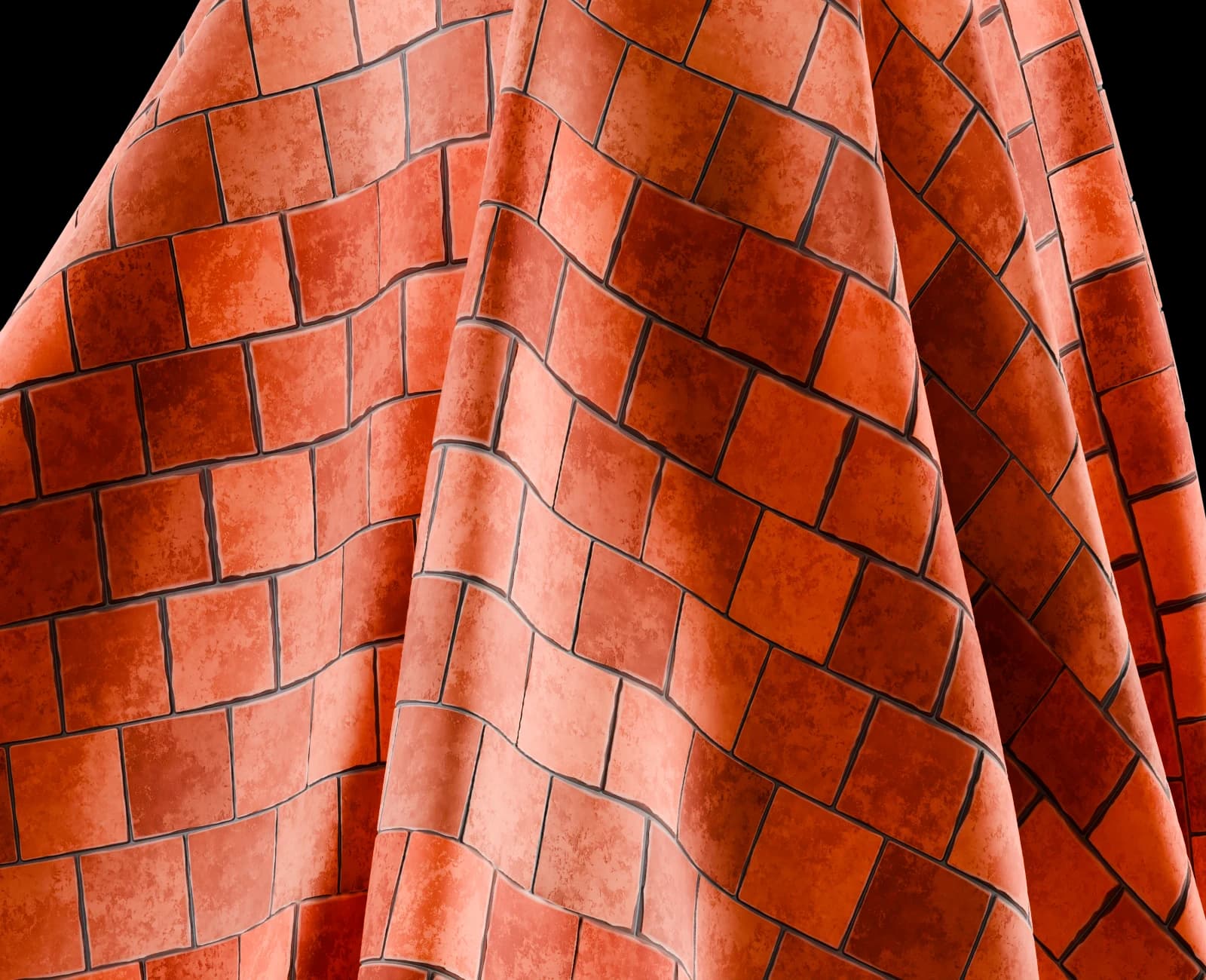 Rustic unglazed terracotta floor 01 render 5 of 5