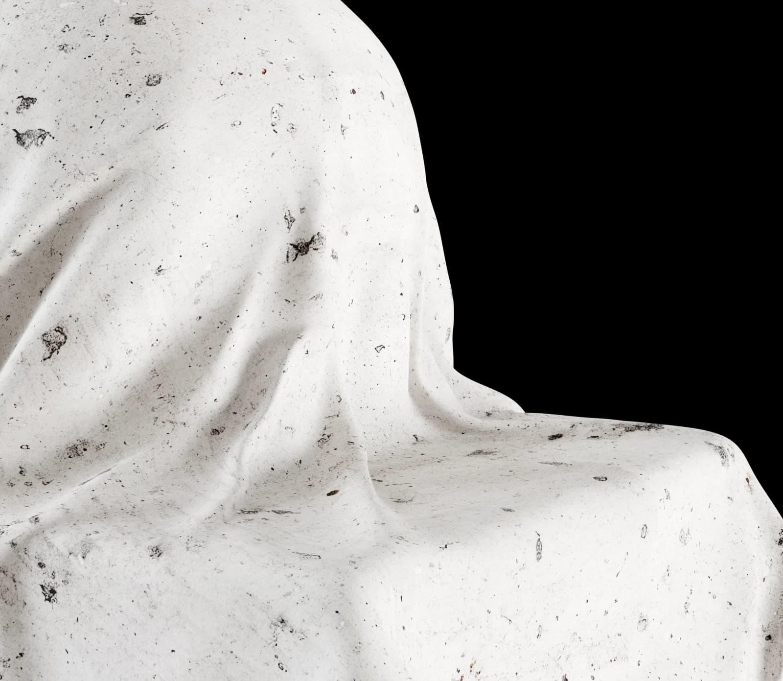 Scuffed grey cement wall 02 render 3 of 5