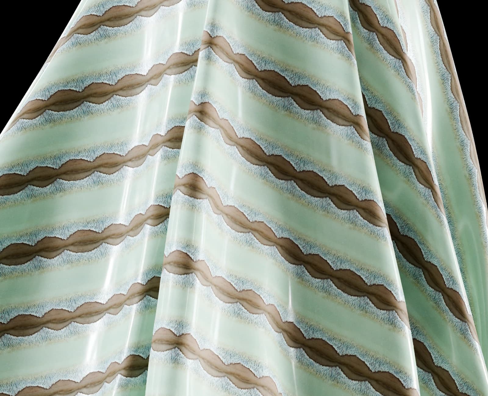 Seafoam Reactive Glaze render 5 of 5