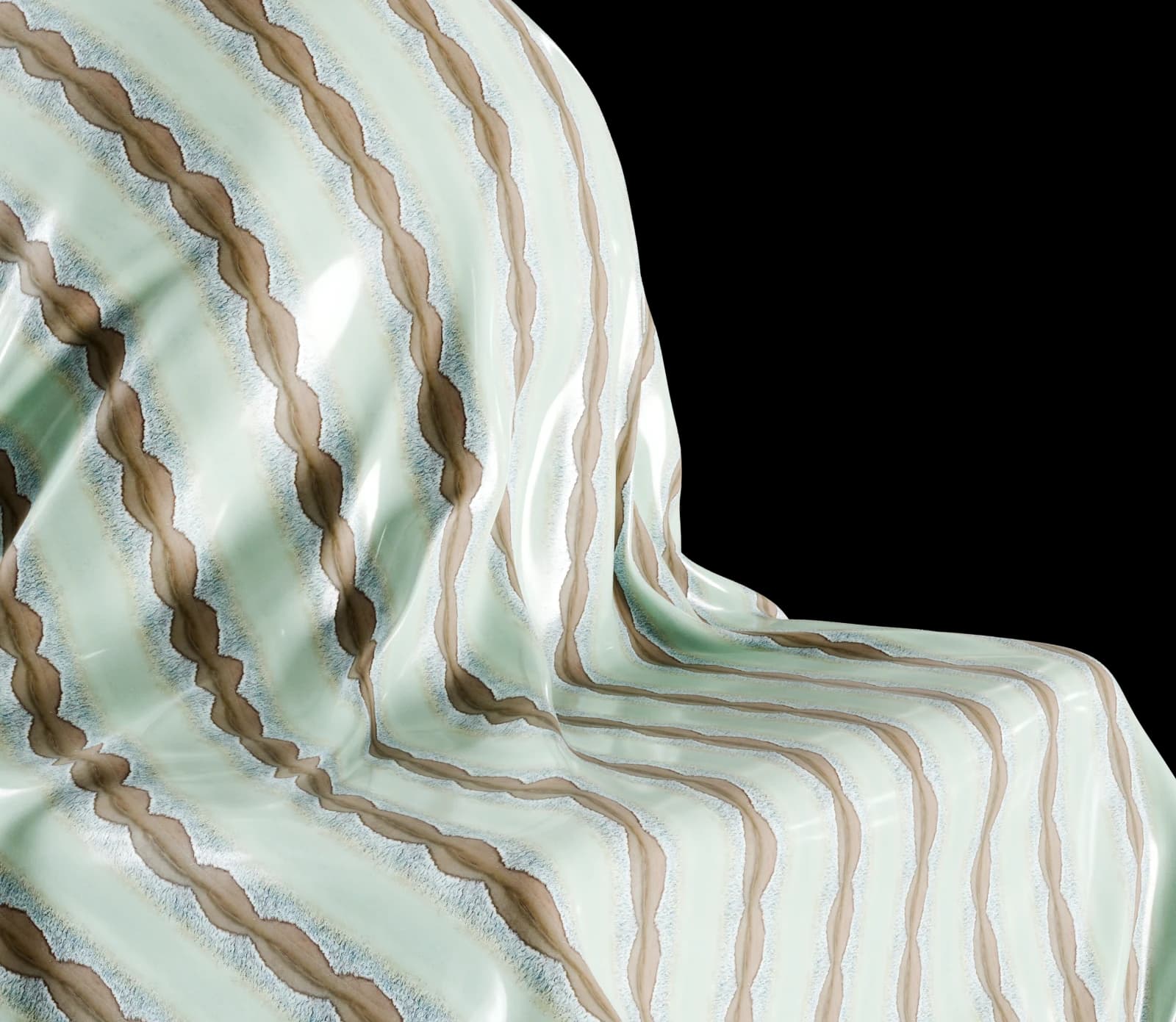 Seafoam Reactive Glaze render 3 of 5