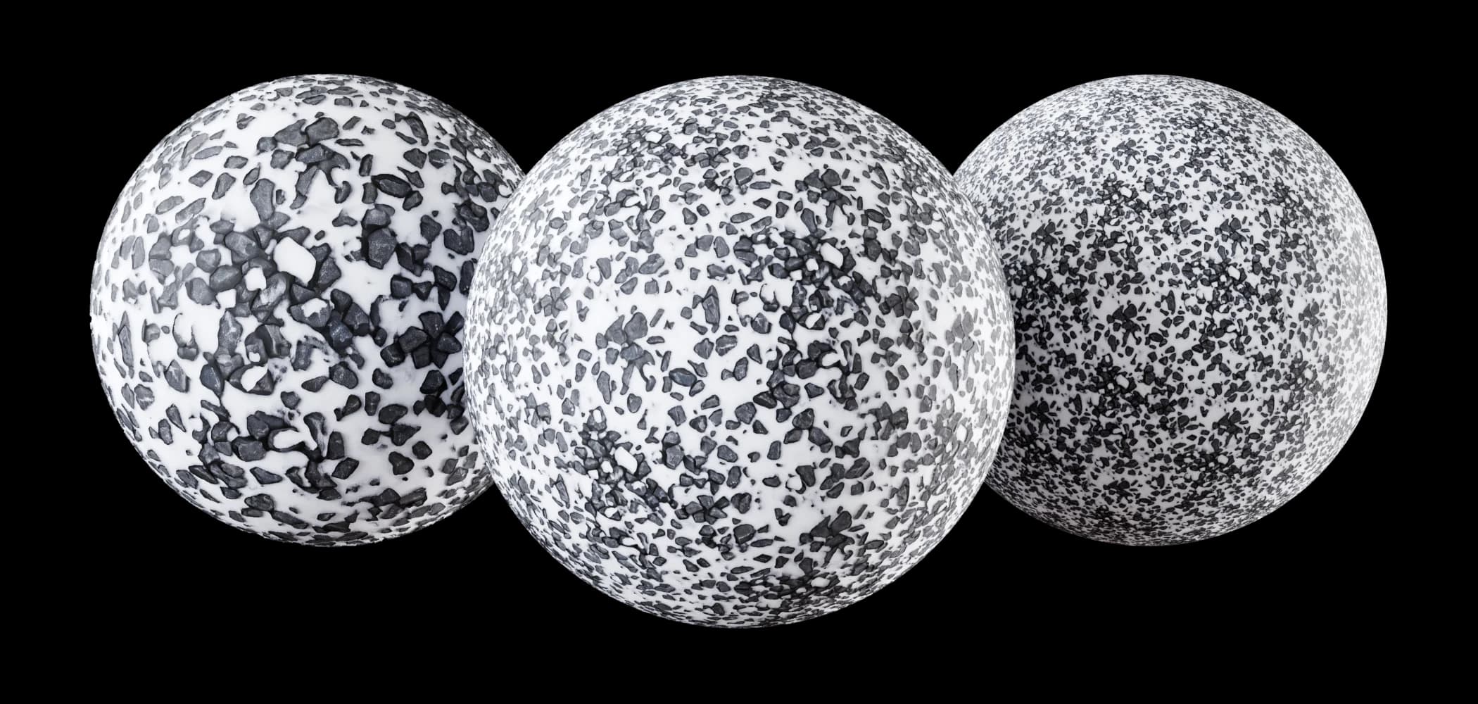 Snow-dusted gravel 02 render 1 of 5