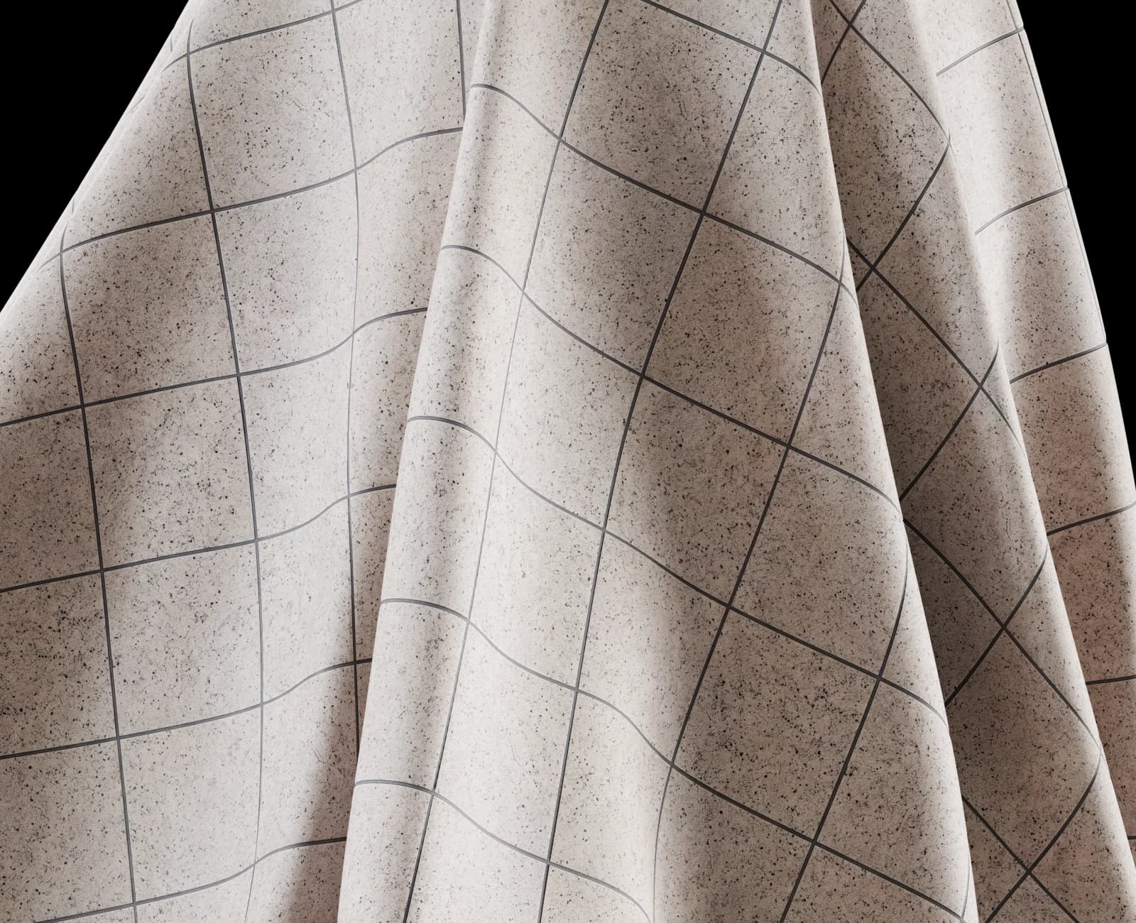 Speckled ivory ceramic floor tiles 02 render 5 of 5