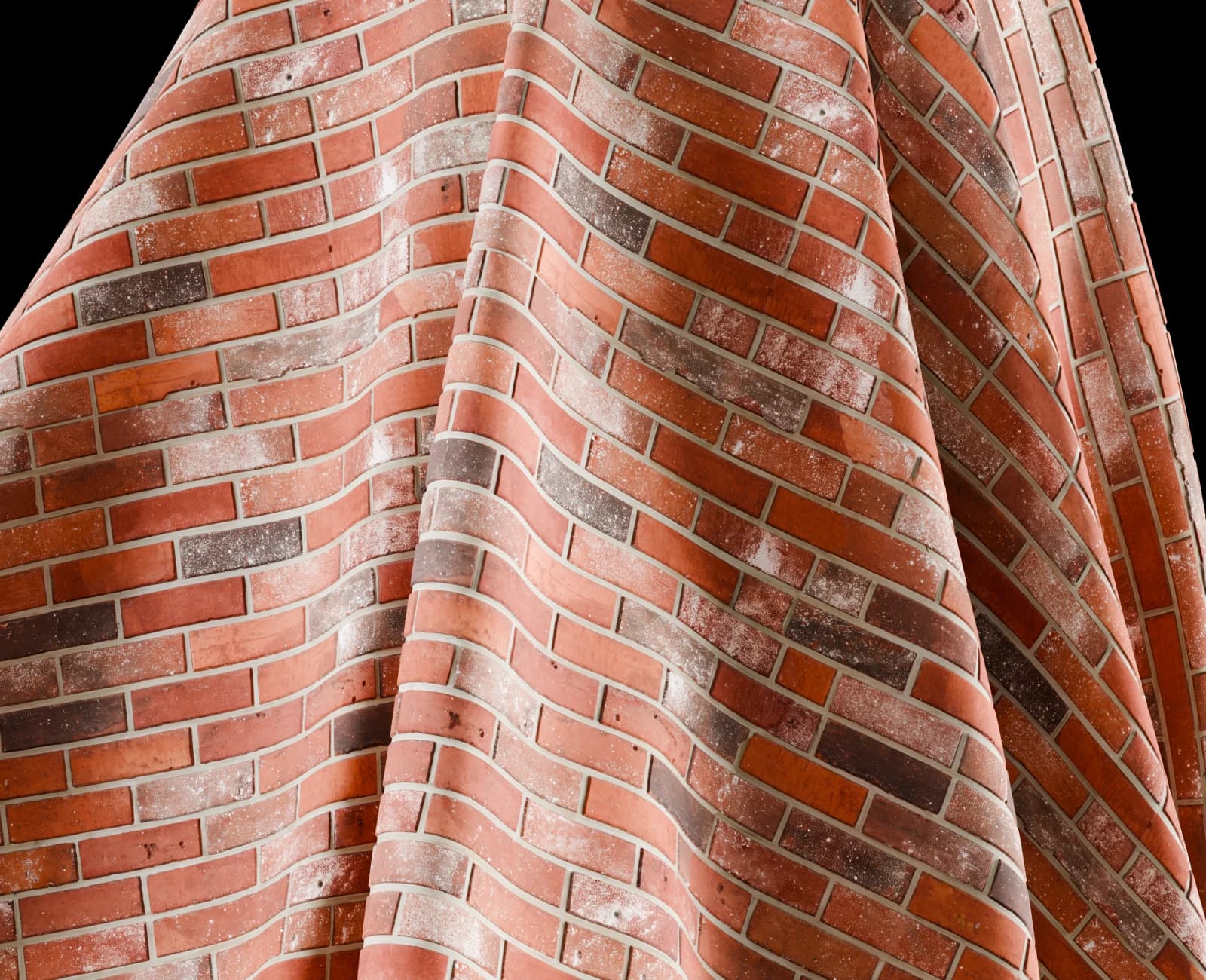 Variegated red clay brick masonry 01 render 5 of 5