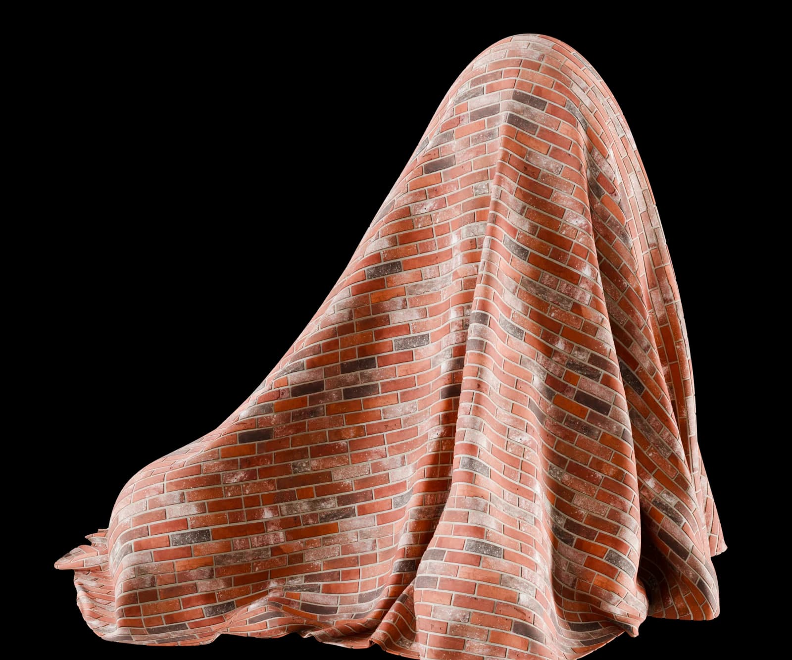 Variegated red clay brick masonry 01 render 4 of 5