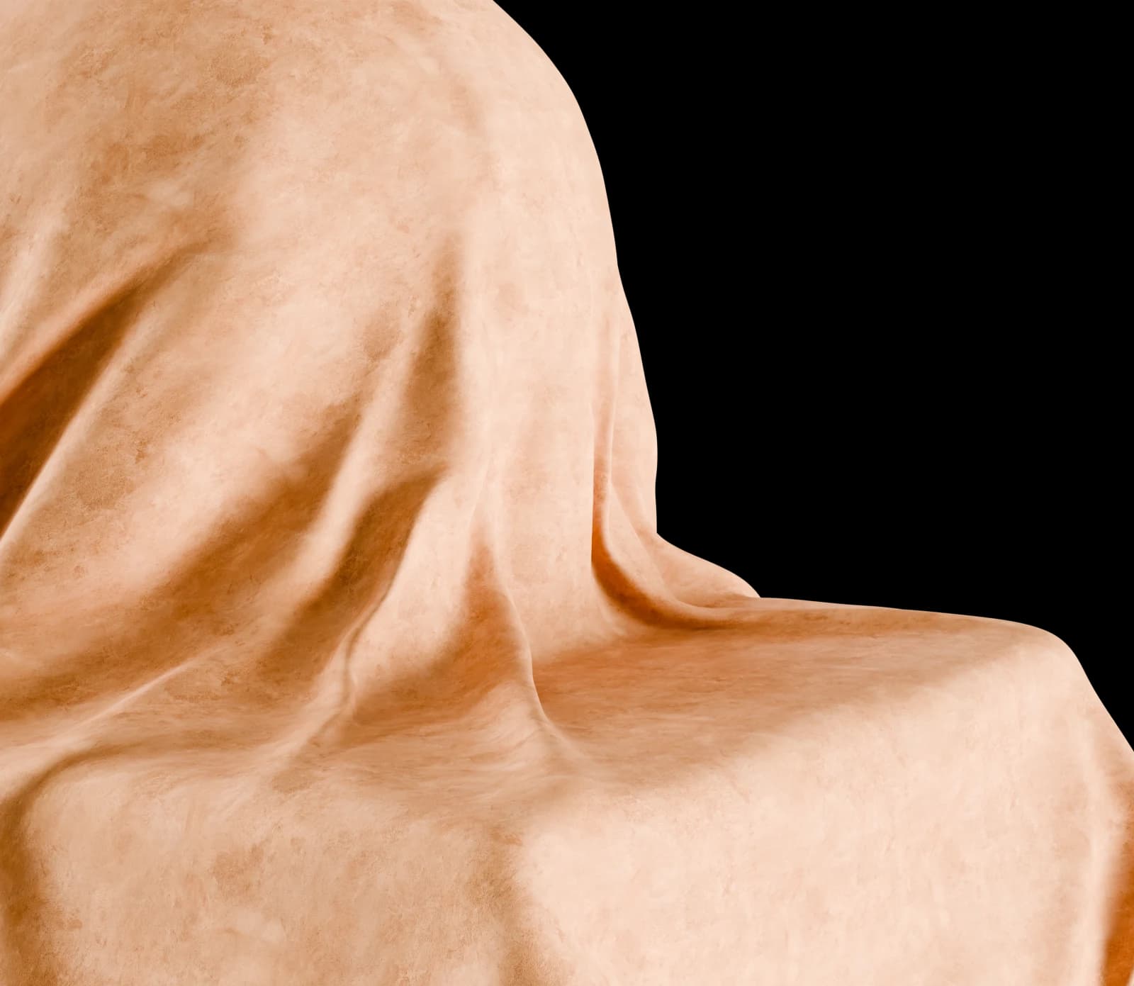 Warm tan suede leather 02 render 3 of 5