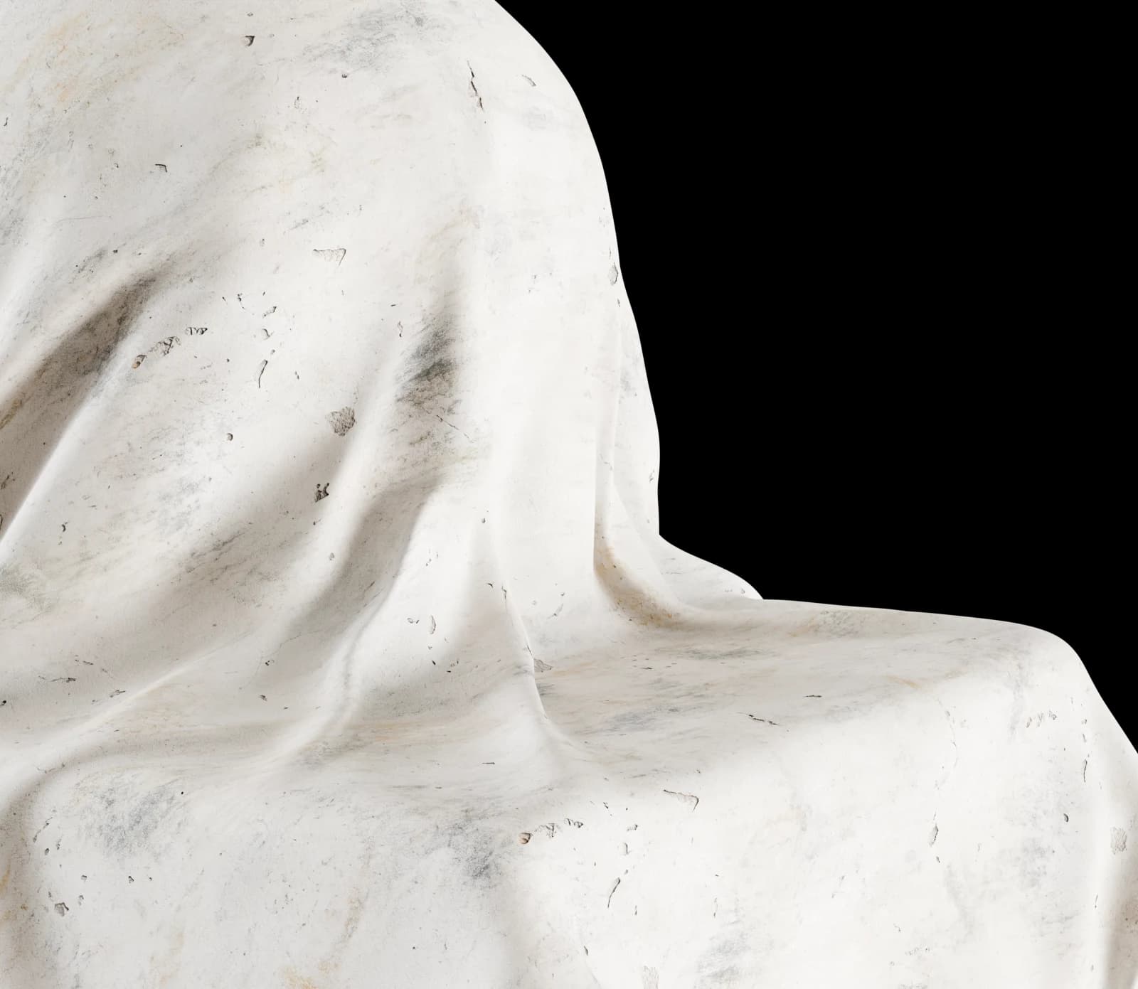 Weathered pale exterior plaster 01 render 3 of 5