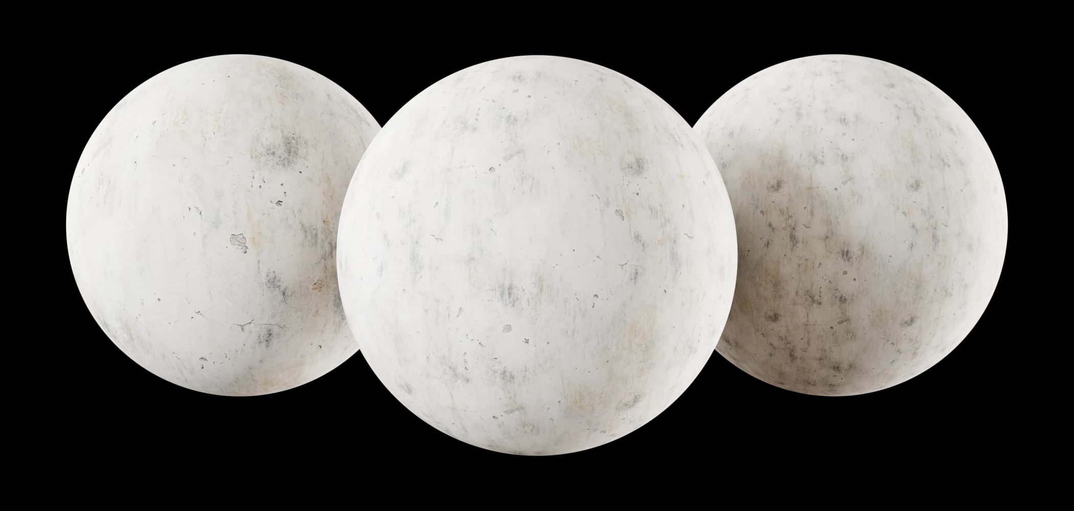 Weathered pale exterior plaster 01 render 1 of 5