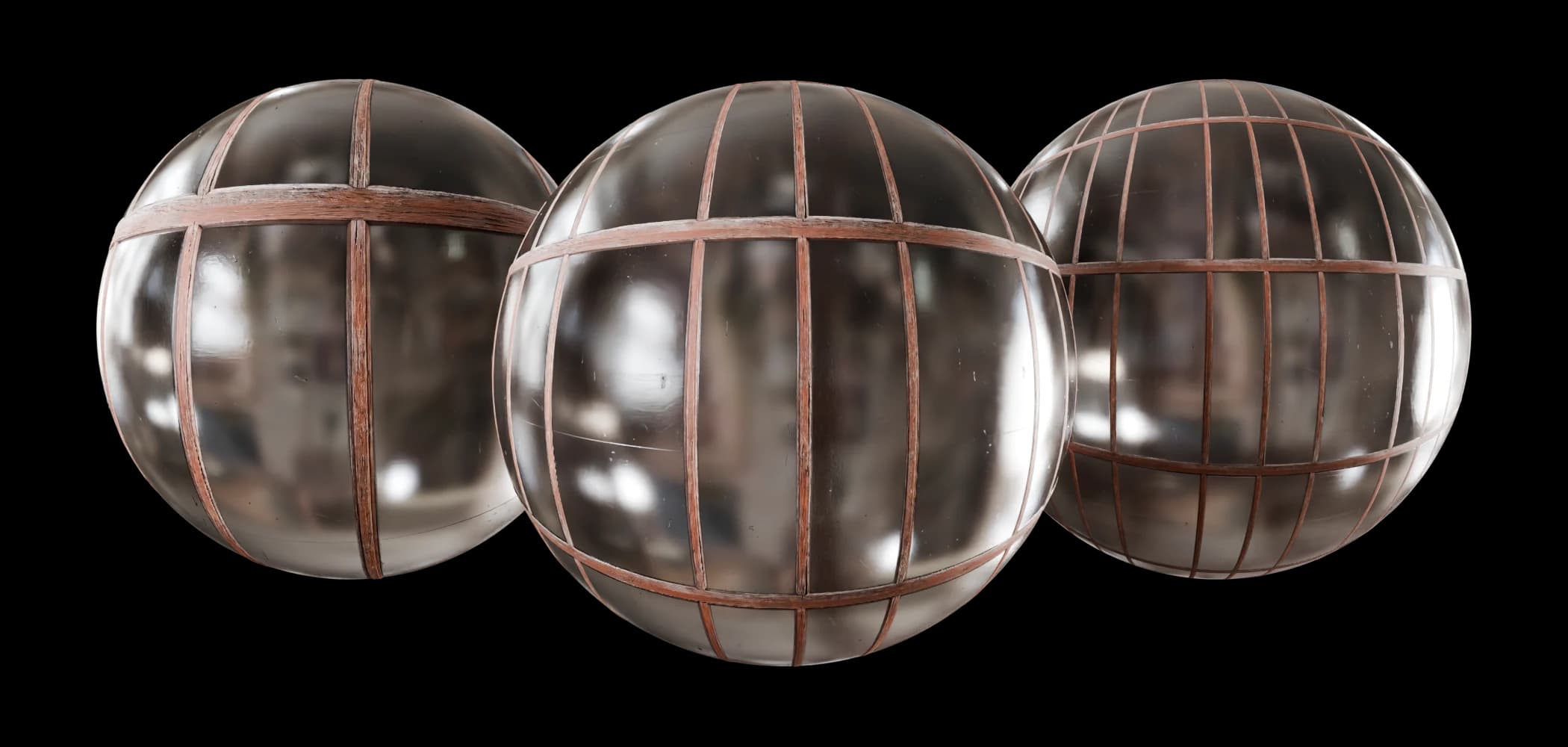 Weathered timber window and aged glass sheet 01 render 1 of 5