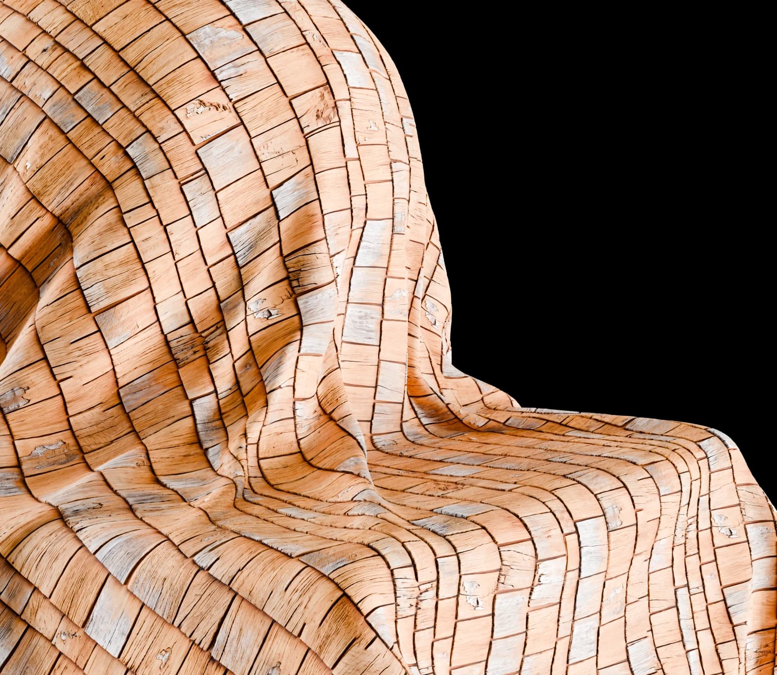 Weathered wood roof shingles 01 render 3 of 5