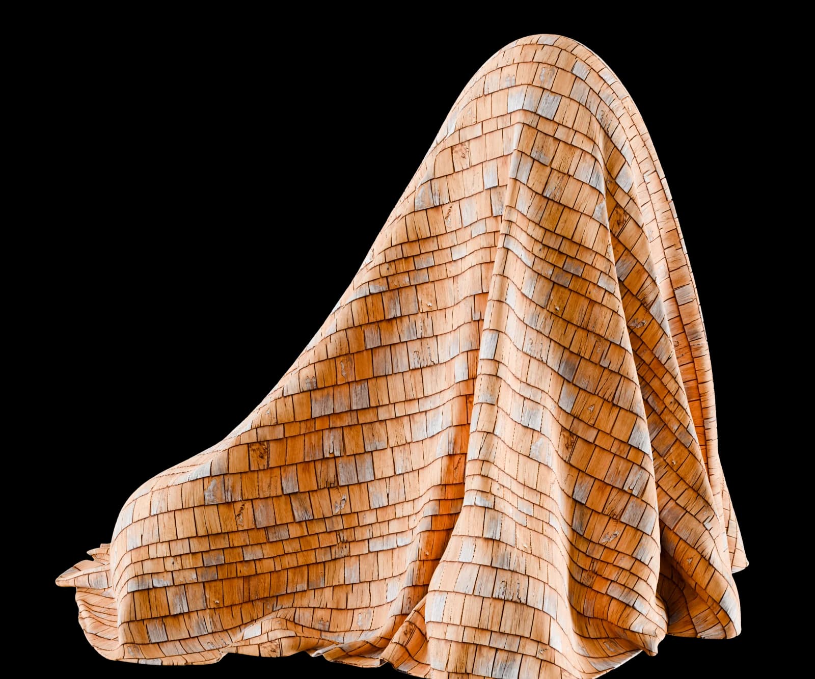 Weathered wood roof shingles 01 render 4 of 5