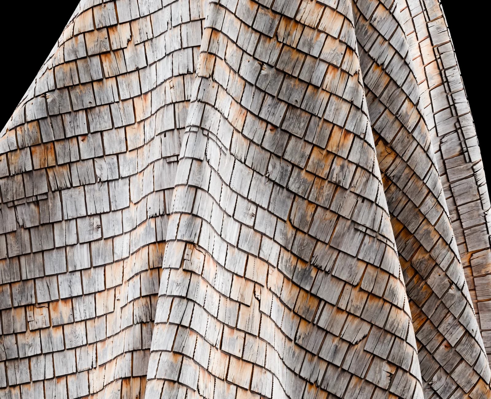 Weathered wood roof shingles 02 render 5 of 5