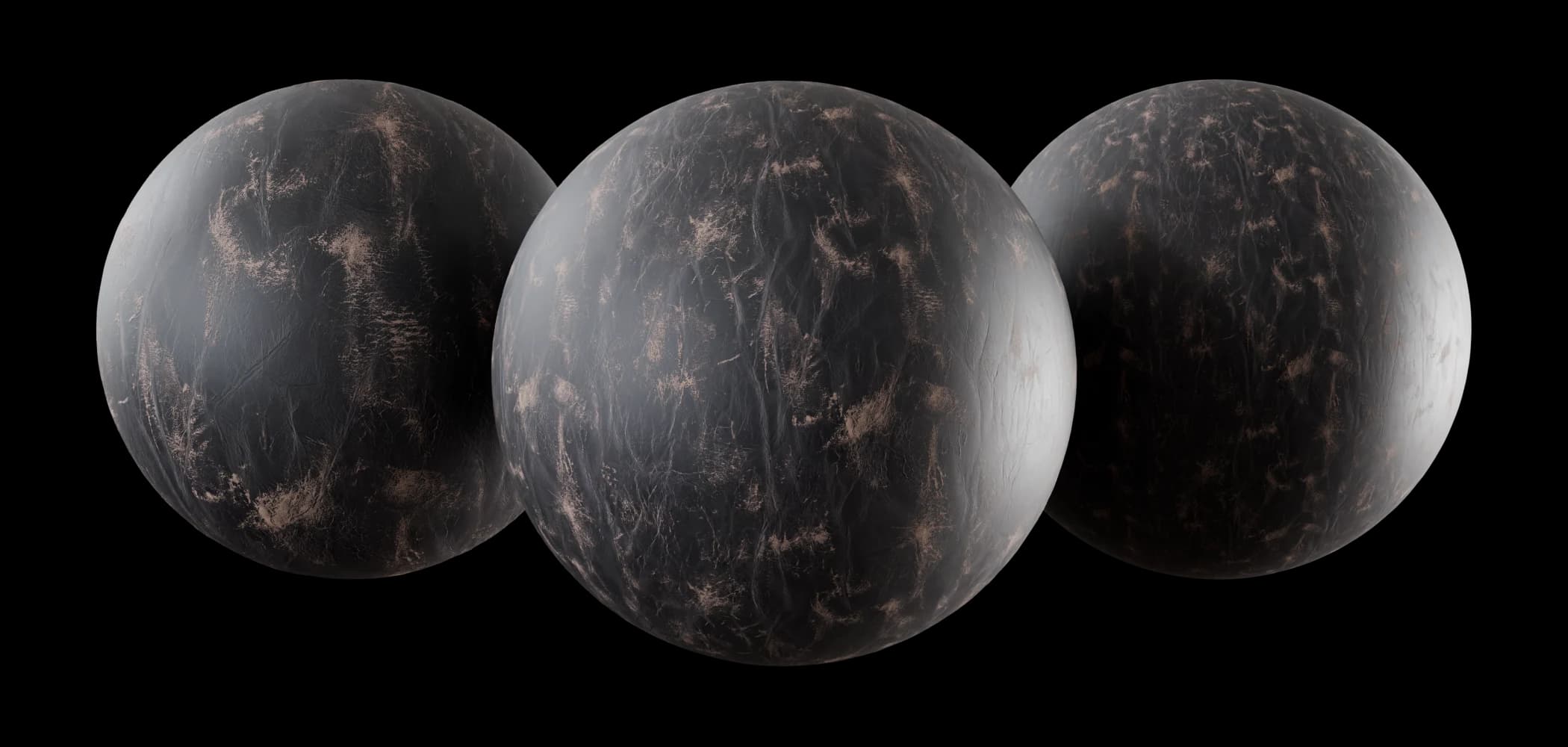 Worn black leather 02 render 1 of 5