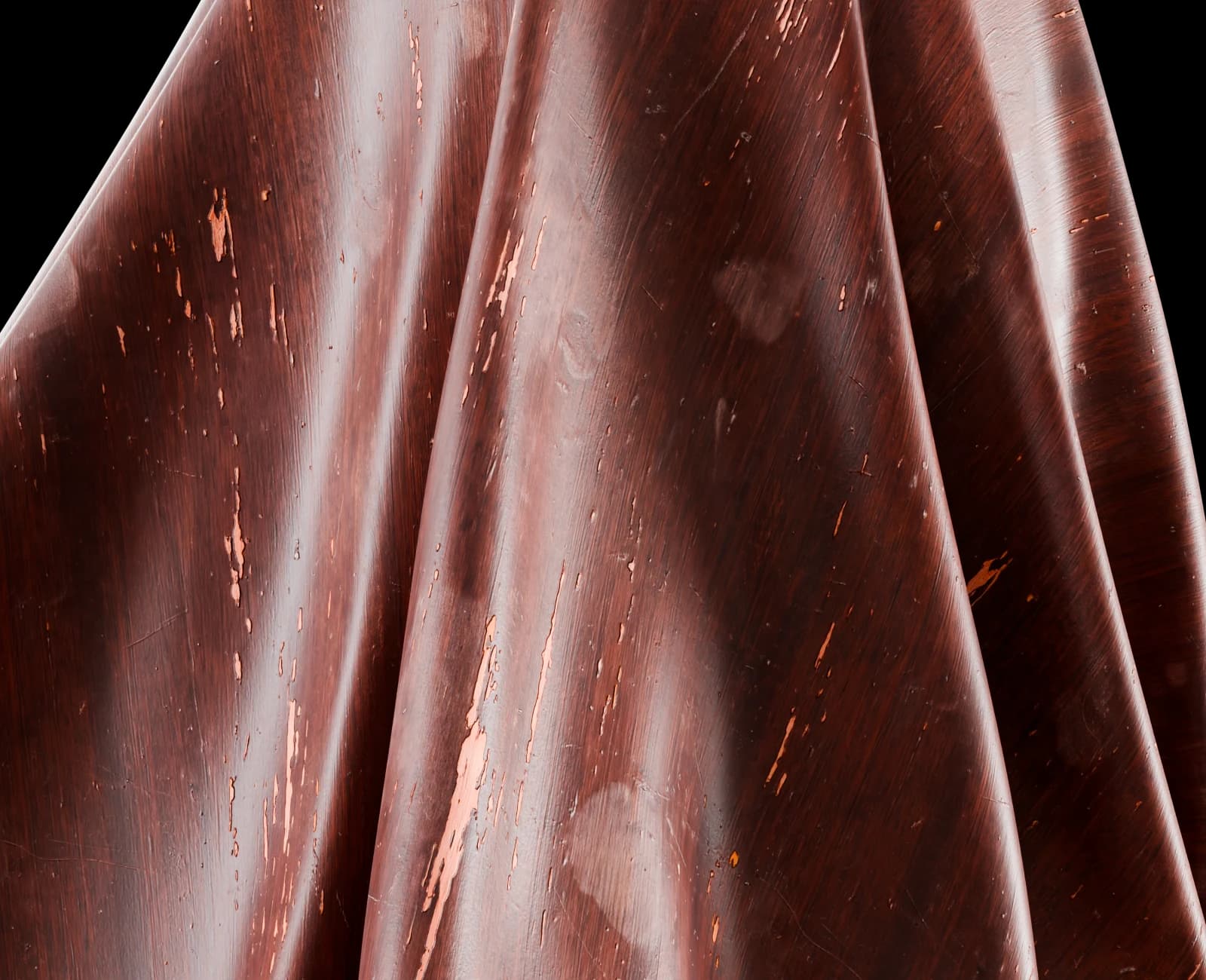 Worn Mahogany Table Top render 5 of 5