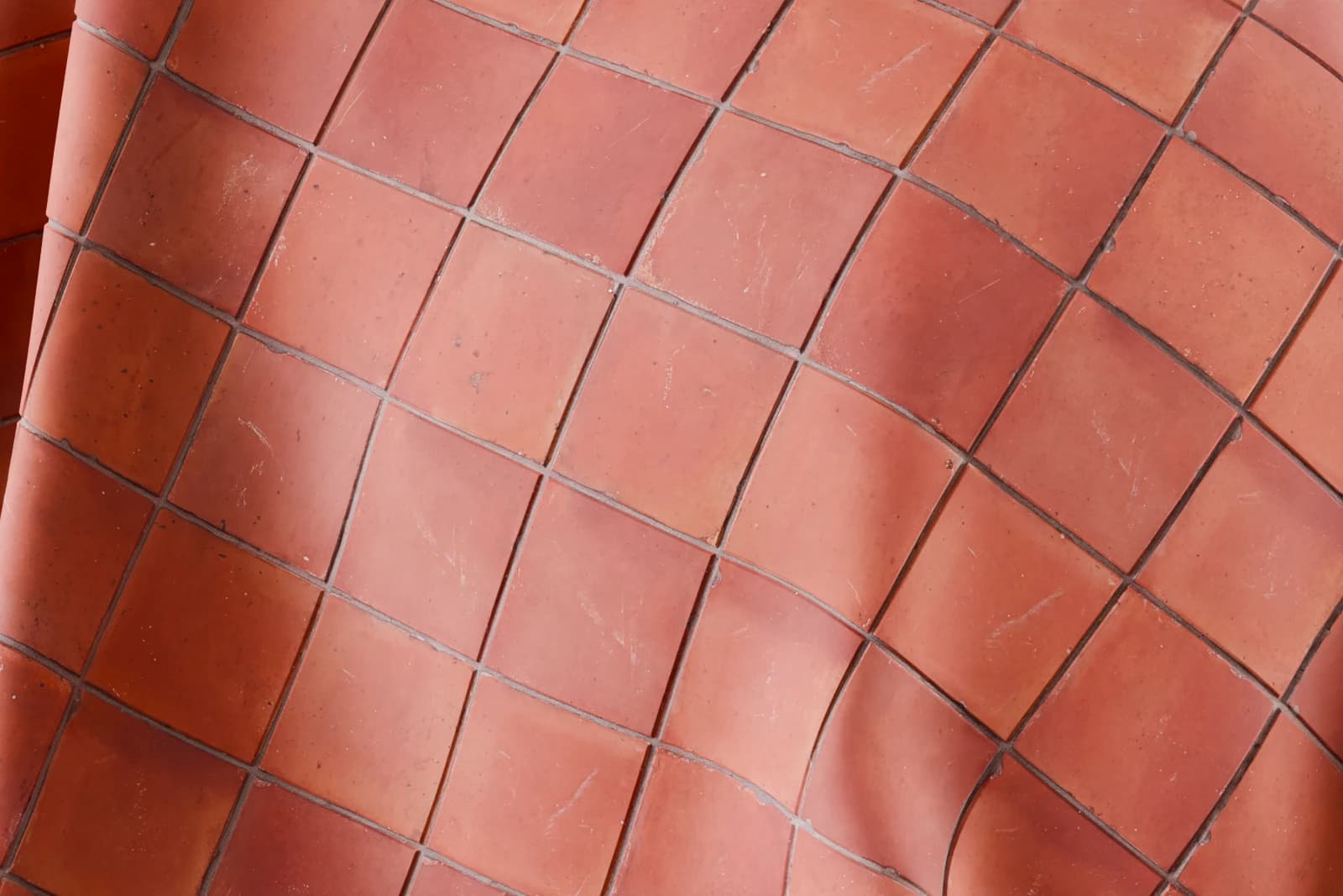 Worn terracotta floor tiles 02 render 2 of 5
