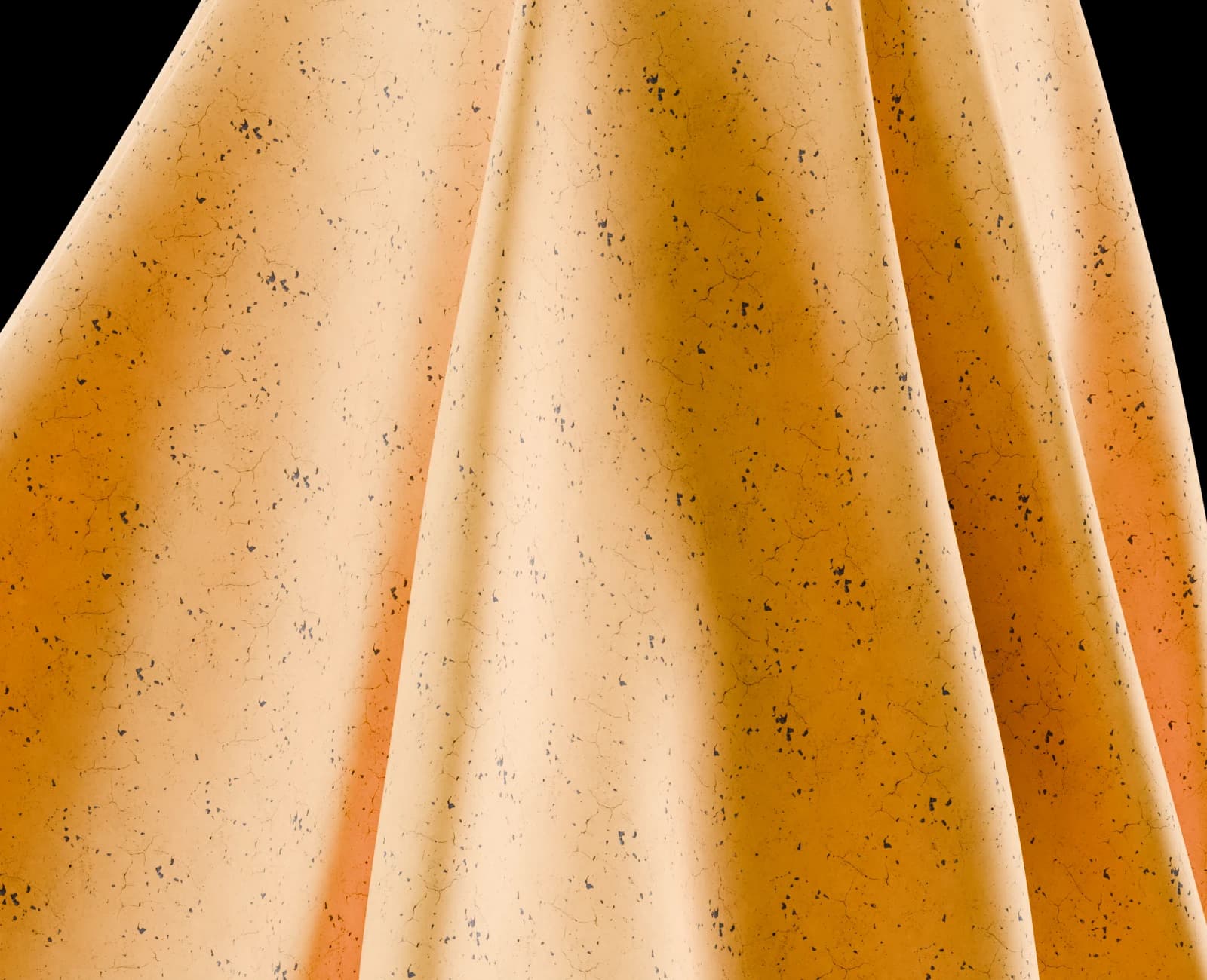 Worn yellow road-marking paint 02 render 5 of 5