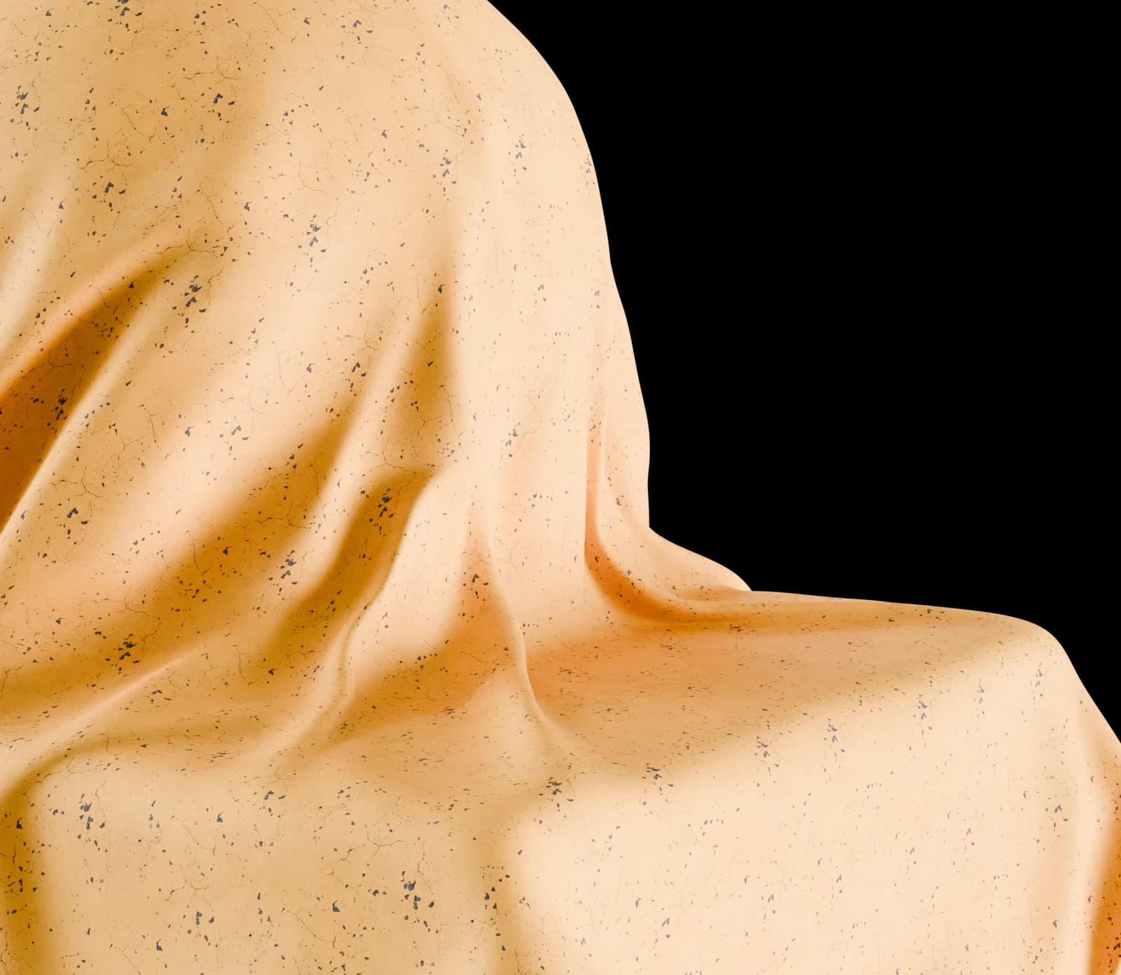 Worn yellow road-marking paint 02 render 3 of 5