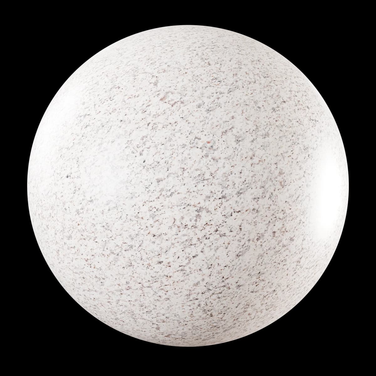 Cream speckled mineral stone 01, seamless PBR texture render