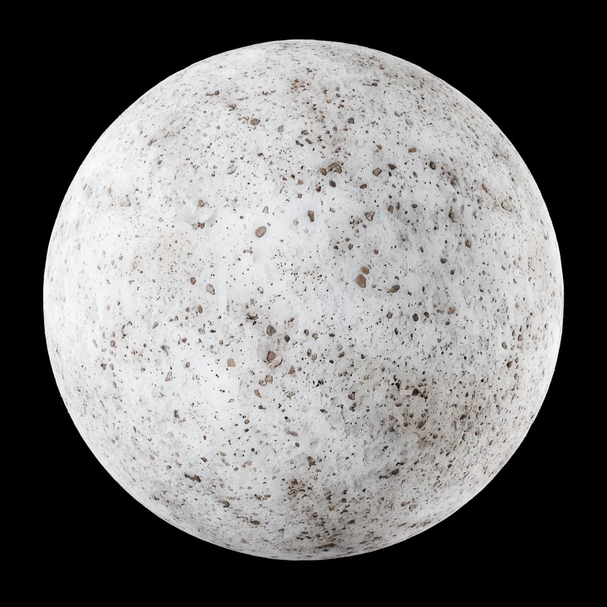 Dirty roadside snow and grit 02, seamless PBR texture render