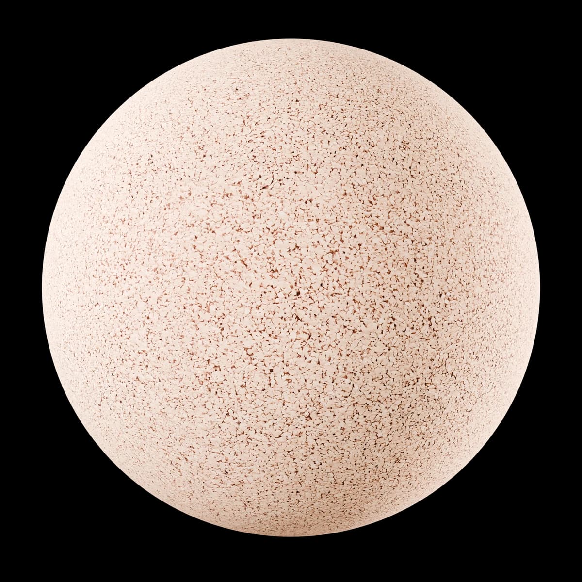 Fine agglomerated cork board 01, seamless PBR texture render