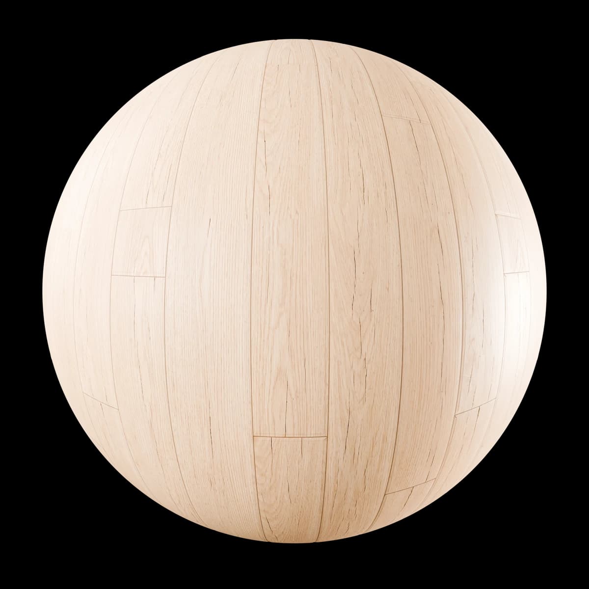 Honey oak wood planks 02, seamless PBR texture render