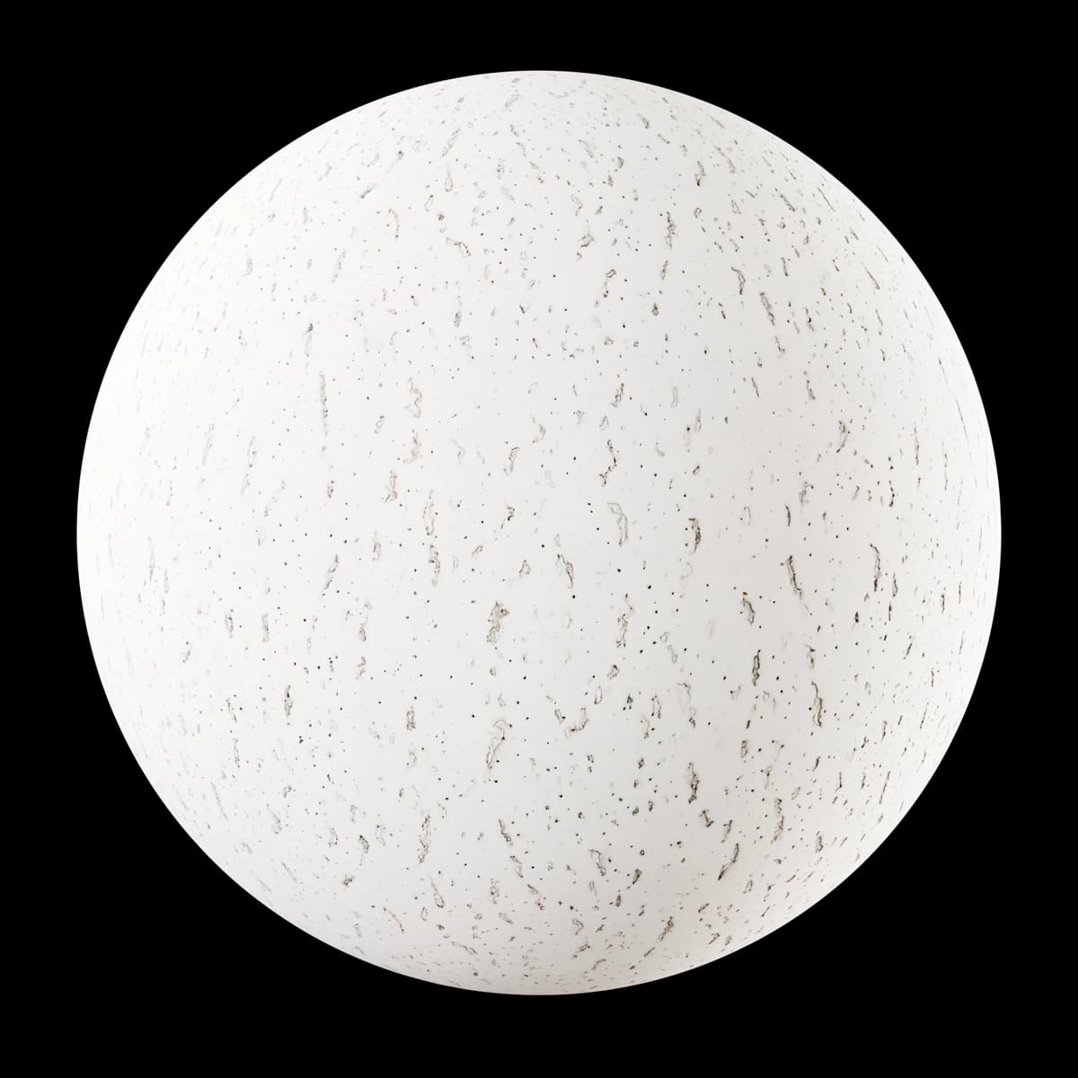 Ivory fissured acoustic ceiling material 02, seamless PBR texture render