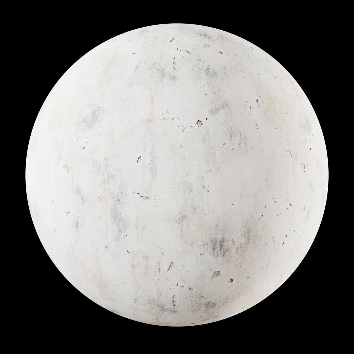 Weathered pale exterior plaster 01, texture render
