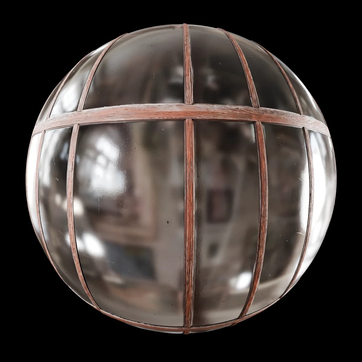 Weathered timber window and aged glass sheet 01 render 1 of 2