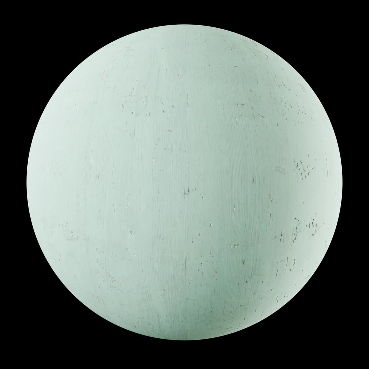 Worn mint-green painted wood trim 01 render 1 of 2