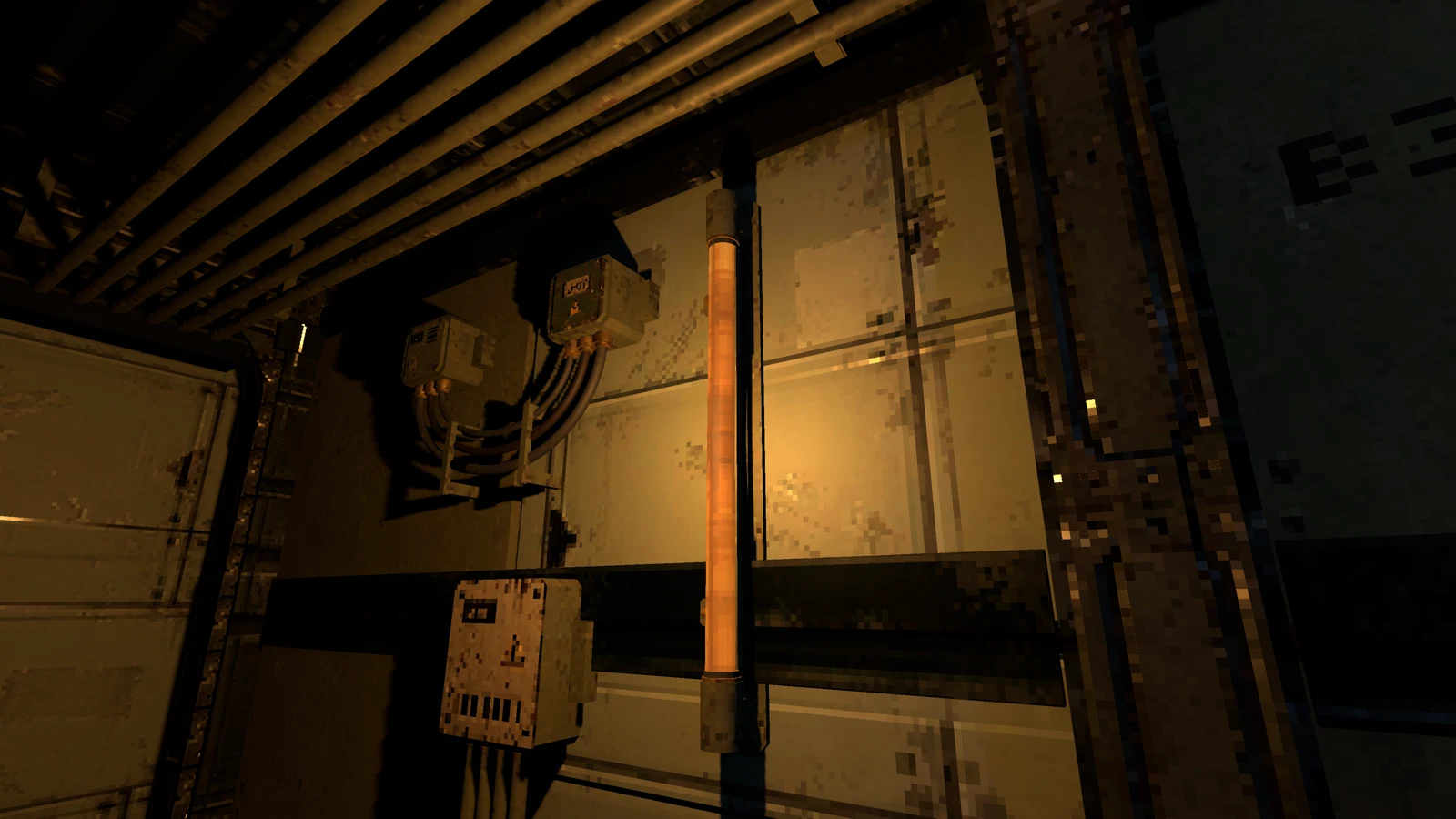QUORUM Industrial Hallway, detail 2
