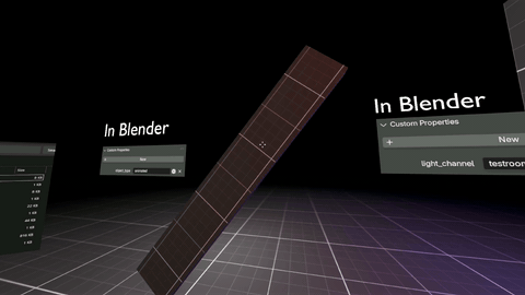 Blender animations play in-game