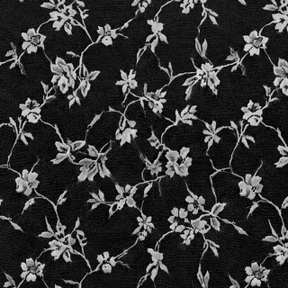 Aged floral lace curtain 02 Height map