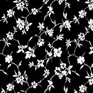 Aged floral lace curtain 02 Opacity / Alpha map