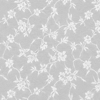 Aged floral lace curtain 02 Roughness map