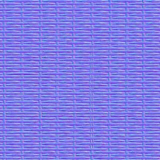 Aged natural wicker weave 01 Normal map