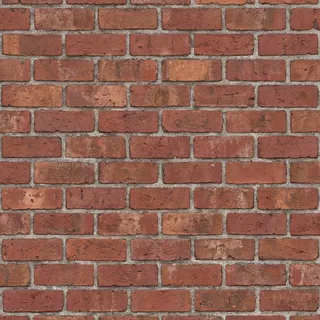Aged red brick with pale mortar 01 Diffuse / Albedo map