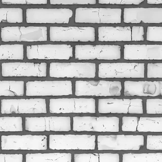Aged red chimney brick 01 Height map